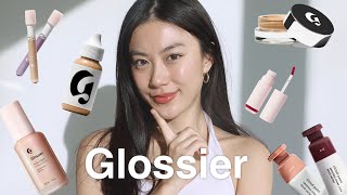 Full Face of Glossieris it worth your   my thoughts on every product [upl. by Benito151]