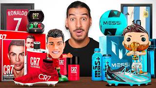 Jai Testé Tous Les Produits de Ronaldo Vs Messi [upl. by Ednihek]