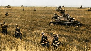 WW2 Operation Barbarossa Combat Footage [upl. by Marder]