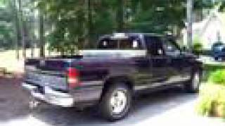 1999 Dodge Ram 59 V8 exhaust [upl. by Silrac]