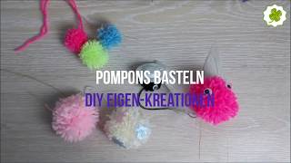 Pompons basteln [upl. by Laforge982]