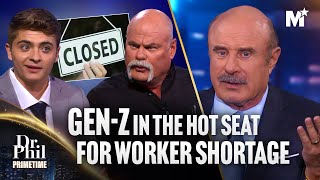 GenZ LAYS INTO Blue Collar Work Dr Phil Responds  Dr Phil Primetime [upl. by Allistir450]