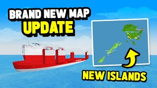 NEW MAP UPDATE in Roblox Shipping Lanes [upl. by Rocky]