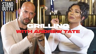 ANDREW TATE AND CHIAN DO NOT GET ALONG  Grilling S2 Ep 7 [upl. by Anytsirk]