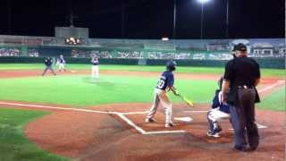 12 year old Catcher celebrates a strikeout and a win is ejected [upl. by Hareema]