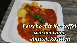 letscho so hast du es noch nie gemacht Altes Rezept wie bei Oma DDR [upl. by Nirrak821]