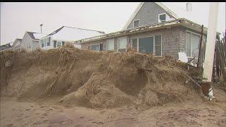 Noreasters Devour Dunes At Salisbury Beach [upl. by Cutcliffe257]