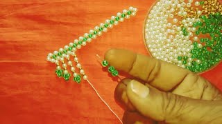 DIY Pearl Necklace Making at home  How to make Necklace  DIY Pearl Jewellery Making myhomecrafts [upl. by Iamhaj270]