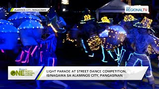 One North Central Luzon Light parade at street dance competition isinagawa sa Alaminos City [upl. by Kirtley]