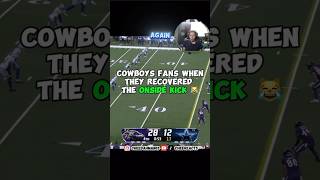 Cowboys love leading their fans on 😹fyp trending reaction yt shorts youtube sports football [upl. by Eehc]