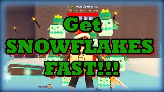 Get Snowflakes FAST  Giant Simulator  Companion Update roblox giantsimulator update [upl. by Rahr289]