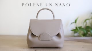 Polene Numero Un Nano  Minimalist bag What fits [upl. by Noyek]