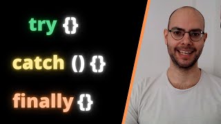 TRY CATCH y FINALLY en JAVA Manejando excepciones  Tutorial Completo Fácil [upl. by Suollecram]