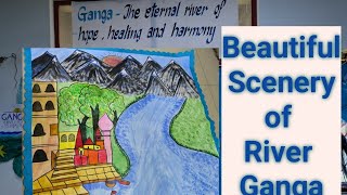 Beautiful Scenery on Theme River Ganga gangamaa scenery CreativeMomEkta [upl. by Aikemehs159]