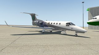 Phenom 300 CaçapavaBoa Vista Full Flight IVAO [upl. by Gurl]