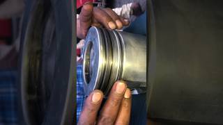 piston ring installation John Deere 6081 [upl. by Anawed]