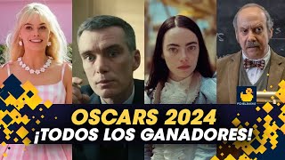 Ganadores de los Oscars 2024 ¡Oppenheimer y Poor Things triunfan [upl. by Oinimreh]