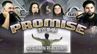 Jimin of BTS quotPromisequot  Reaction  Listening to Jimins first song 🥹  Couples React [upl. by Zitella]