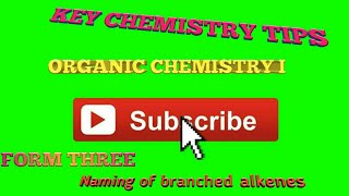 ORGANIC CHEMISTRY I Alkenes lesson 1 [upl. by Gretel]