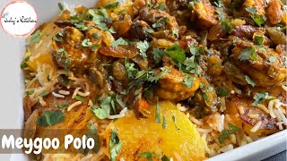 Meygoo Polo  Persian Rice with shrimp  Wali wa Kamba  Juhys Kitchen [upl. by Asyral88]