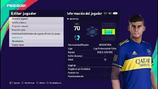 PES 2021 Boca Juniors Mauricio Benitez [upl. by Danais495]