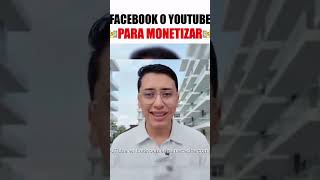 Para monetizar en Facebook o Youtube 💰📲 clip [upl. by Amlez16]