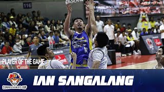 Ian Sangalang delivers on his birthday  PBA Season 48 Commissioners Cup [upl. by Oine]