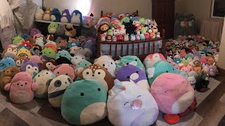 FULL SQUAD PIC WITH MY 254 SQUISHMALLOWS [upl. by Nnoj]