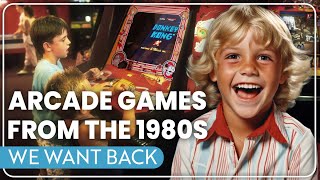 13 Popular Arcade Games From The 1980s We Want Back [upl. by Reggis888]