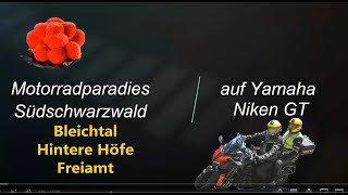 Motorradtour Bleichtal  Hintere Höfe  Freiamt Schwarzwald  Südschwarzwald [upl. by Carla831]