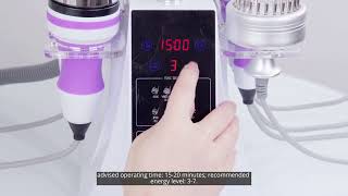 LY78J1MAX How to install 40K Unoisetion Cavitation Spa Vacuum 3D RF Ultrasonic Machine [upl. by Atiekram]