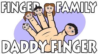 The Finger Family  Daddy Finger Song  Nursery Rhymes with Lyrics [upl. by Nolyat925]