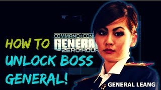 How to Unlock BOSS General General Leang CampC Zero Hour [upl. by Sashenka]