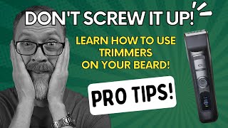 Dont Ruin Your Beard  How to Trim Your Beard with Trimmers [upl. by Eissel]