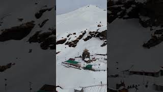 Winter wonderland of Lord Shiva tungnath tungnathtemple youtubeshorts [upl. by Eissahc931]