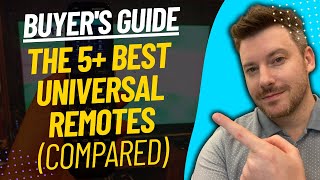 TOP 5 BEST UNIVERSAL REMOTES  Universal Remote Control Review 2023 [upl. by Farman972]