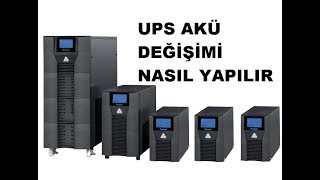 Ups Akü Değişimi Nasıl Yapılır  HD Video Ups How to Make Battery Change [upl. by Znerol]