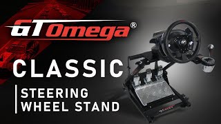 GT Omega  Classic Steering Wheel Stand [upl. by Baldwin418]