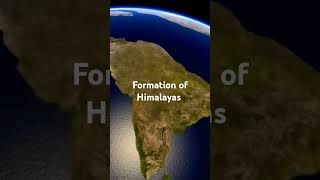 How the Himalayas Were Formed geography [upl. by Nerfe74]