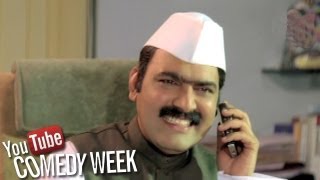 Makarand Anaspure as Mantri  Khurchi Samrat Jukebox  4 Comedy Week [upl. by Oralee]