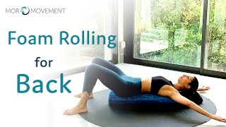 Foam Roller Techniques for People with Lower Back Pain [upl. by Saraann]