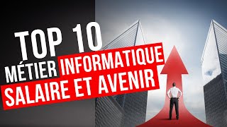 Les 10 métiers de linformatique les plus demandés en 2024  salaires et perspectives davenir [upl. by Goddord]