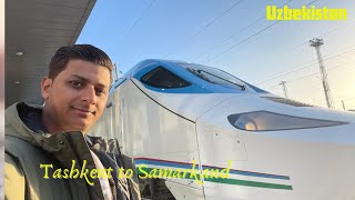 Tashkent to Samarkand on high speed train [upl. by Engle616]