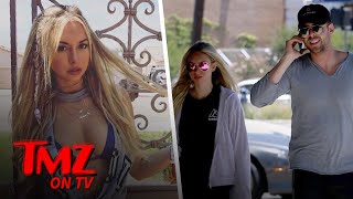 Corinne Olympios amp Boyfriend – No Problems Here  TMZ TV [upl. by Akemihs]