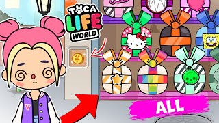 ALL GIFTS 2023 in Toca Boca 😍 Secret Hacks in Toca Life World 🌏 [upl. by Ahseekan]