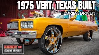 Kandyonchrome 1975 VERT 496 WITH 671 BLOWER TEXAS BUILT [upl. by Adnwahsar]