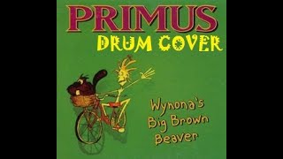 WYNONAS BIG BROWN BEAVER  PRIMUS drum cover [upl. by Adirahs]