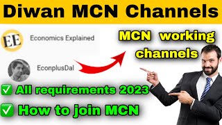 How to join diwan mcn 2023  all requirements for diwan Mcn [upl. by Eniak738]