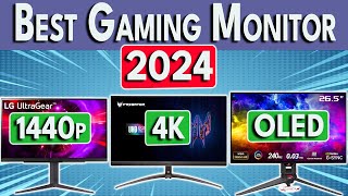 Best Gaming Monitor 2024  1440p 240hz 4K amp OLED  Best Gaming Monitors for PC PS5 XBox [upl. by Damha]