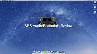 SRS Audio Essentials for MacWindows Review [upl. by Ardel]